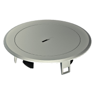 Hager BSR02MTS Tub metalic pentru argintiu BSR02