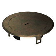 Hager BSR02MTM Tub metalic culoare alama veche BSR02