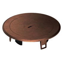 Hager BSR02MTK Tub metalic culoare  cupru vechi  BSR02