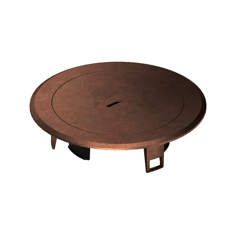 Hager BSR02MTK Tub metalic culoare  cupru vechi  BSR02