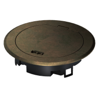 Hager BSR02MKM Capac cu balamale metalice pentru BSR02 alama veche