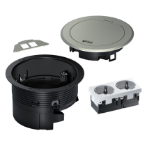 Hager BSR02D01  Prize de podea cu capac pentru zone ude sau exterioare