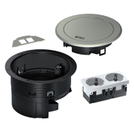 Hager BSR02D01  Prize de podea cu capac pentru zone ude sau exterioare