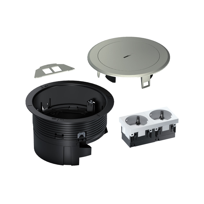 Hager BSR02D02  Prize de podea cu capac pentru zone ude sau exterioare