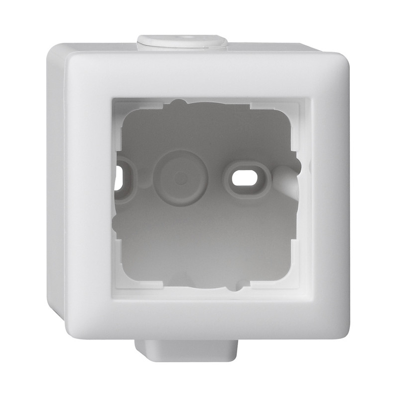 Carcasa priza aparenta  GIRA 006127 System 55  alb pur