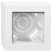 Carcasa simpla GIRA 106129 E2 alb pur