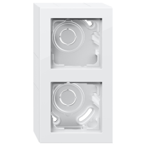 Carcasa dubla GIRA 106229 E2 alb pur