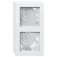 Carcasa dubla GIRA 106229 E2 alb pur
