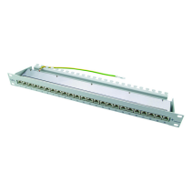 Telegärtner J02023A0050 Patch panel 24 port RJ45 Cat.6A MPP24-HS 1HE19 zoll