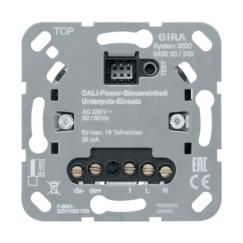 Unitate de control DALI  GIRA 540600