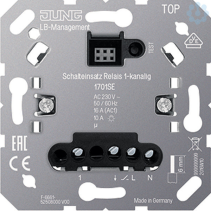 Comutator  releu 1 canal, cu extensie JUNG 1701SE