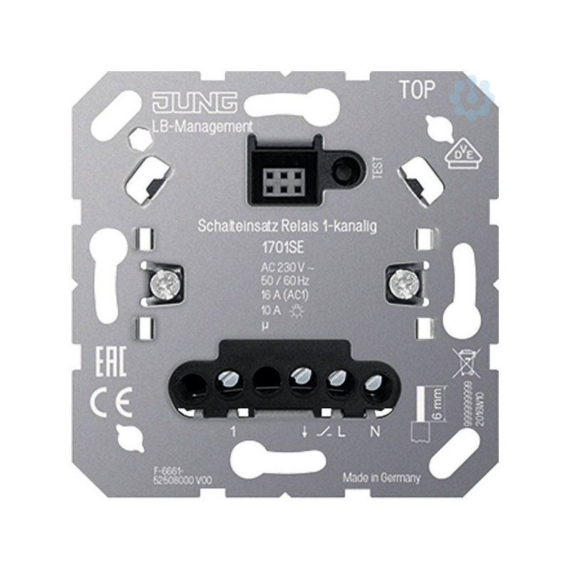 Comutator  releu 1 canal, cu extensie JUNG 1701SE