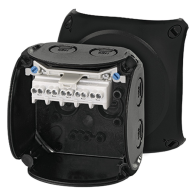 Doza de legatura HENSEL pentru cablu  neagra   5 pini