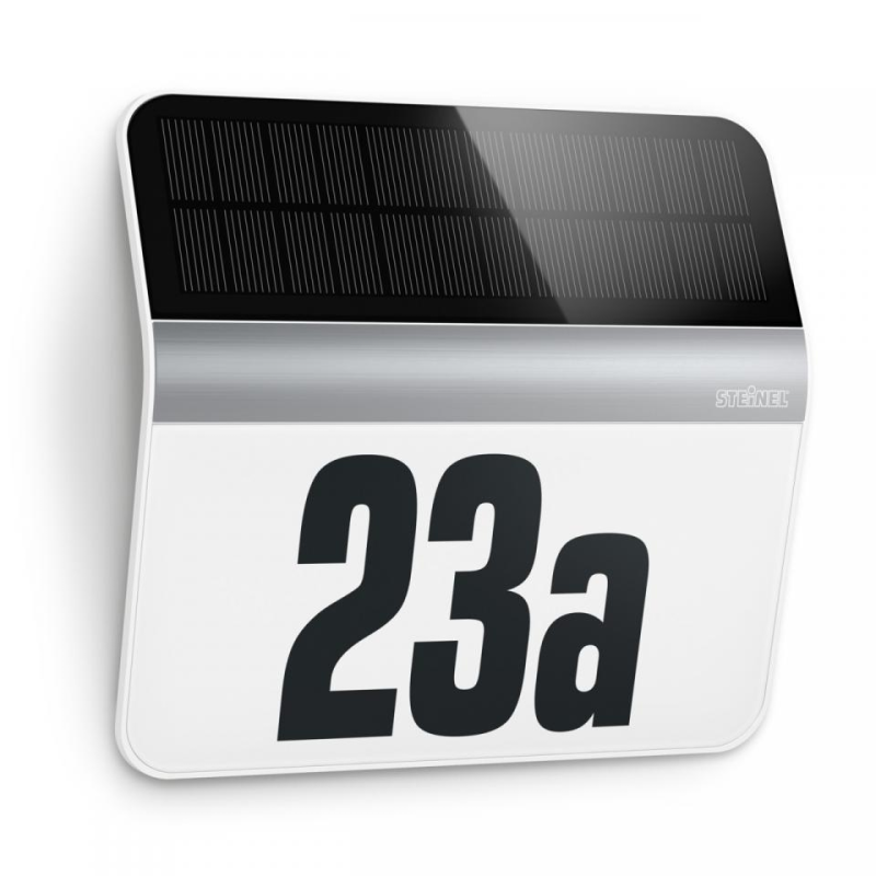 Steinel 007140 - Lumină pentru numar casa   XSolar LH-N oțel inoxidabil - fără fir