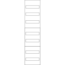 Tablou electric aparent 168 module EATON ZSD G27  adâncime 250 mm, clasa de izolație II ,complet