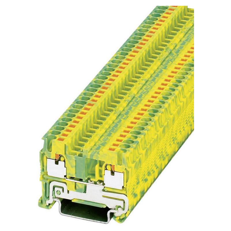 Clemă şir conductor protectie  PT2,5PE (verde galben)  Phoenix 3209536