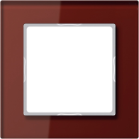 Rama de sticla  1x seria A rosu  Jung AC581GLRT