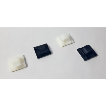 Suport adeziv cu clema de cablu 12 x 11,5 x 11,9 mm