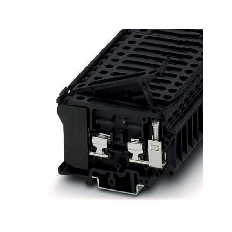 Clemă şir ind. cu siguranţă,cu şurub, pe şină, Phoenix 3004171 , 0,5-16mm2, 6,3x32mm