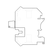 Clemă şir ind. cu siguranţă,cu şurub, Phoenix 3005109 , 16mm