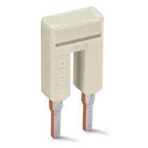 Punte de conectare dublu izolat gri deschis 25A , WAGO 2002-402
