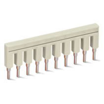 Punte de conectare 10 poli izolat gri deschis , WAGO 2002-410