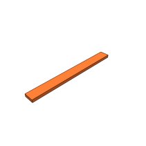 Bara colectoare  N 3x10mm 1m cupru stanat , WAGO  210-133