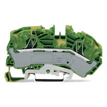 Clema sir PE , WAGO 2016-7607 ,2 fire 16qmm TOPJOB S verde-galben