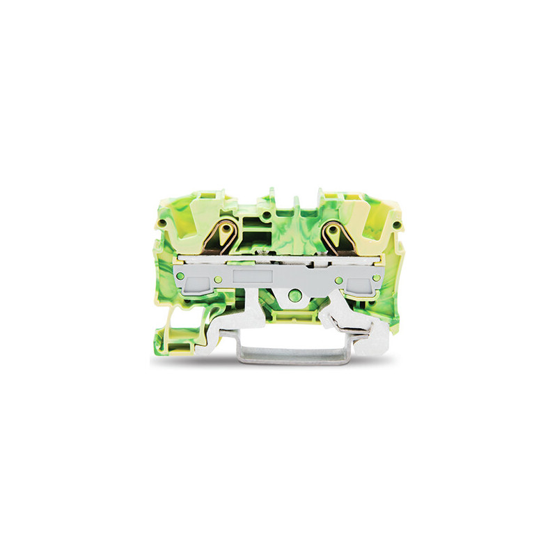 Clema sir PE , WAGO 2006-1207 ,6mm2 verde-galben 800V/8kV/3