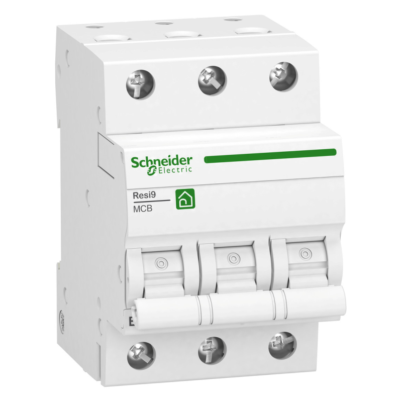 Schneider Electric  R9F23313 ,disjunctor automat 13A Resi9 ,3 poli ,curba B, 6kA