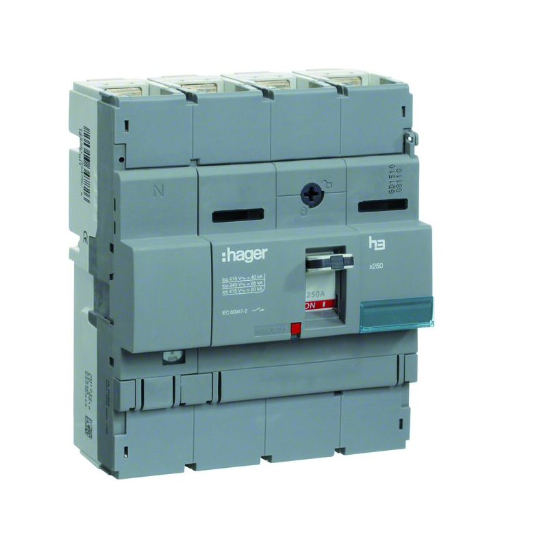 Intrerupator automat Hager HCB251H  x250 4P 250A