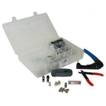 Set conector de compresie F