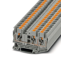 Clema sir , PT6-TWIN , pentru 3 conductori  0,5-10qmm conexiune push-in, Phoenix 3211929
