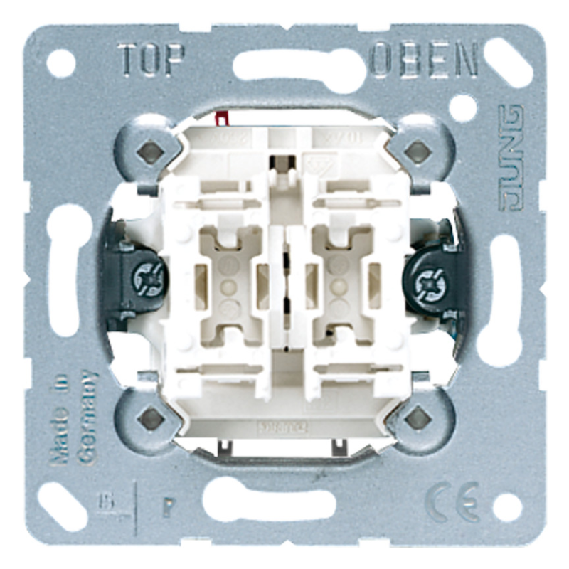 Întrerupător  dublu  Jung 505U UP 10A 250V