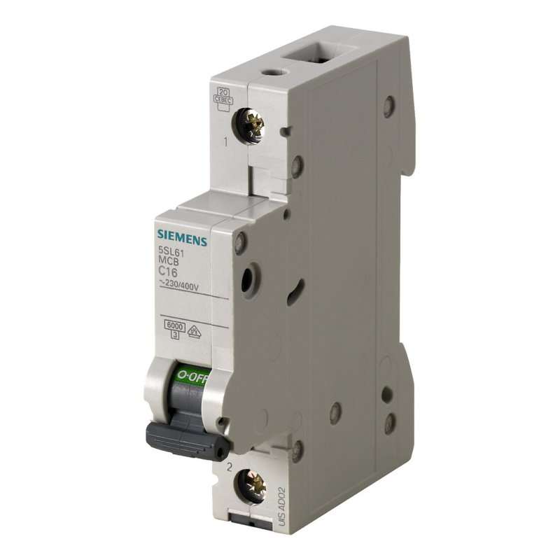 Disjunctor Siemens 5SL41206 B20A  230V/400V 6kA 1pol caract.