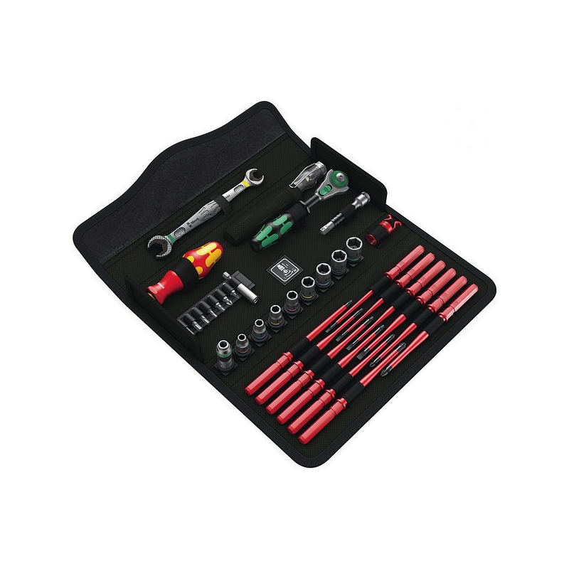 Set surubelnite WERA Kraftform KOMPAKT W1 MAINTENANCE ,0517833