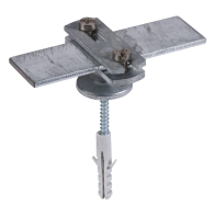 Suport fixare platbanda de perete OLZN (30x35mm)  , preasamblat cu surub si diblu