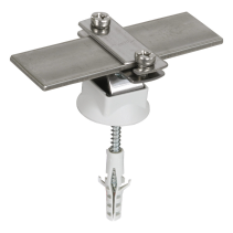 Suport fixare platbanda de perete OLZN (30x35mm), pre asamblat cu surub si diblu