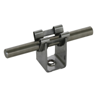 Suport fixare paratrasnet din INOX  pentru conductor rotund ,fixare rapida prin clipsare