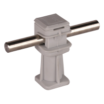 Suport fixare paratrasnet din plastic gri 36 , rezistent la UV si intemperi, fara halogen