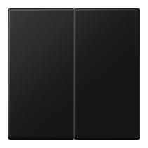 Cape pentru comutatoare duble si taste , JUNG LS995SWM seria LS, negru grafit mat
