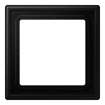 Rama Jung LS981SWM orizontală/verticală 1x (LS990) negru grafit mat