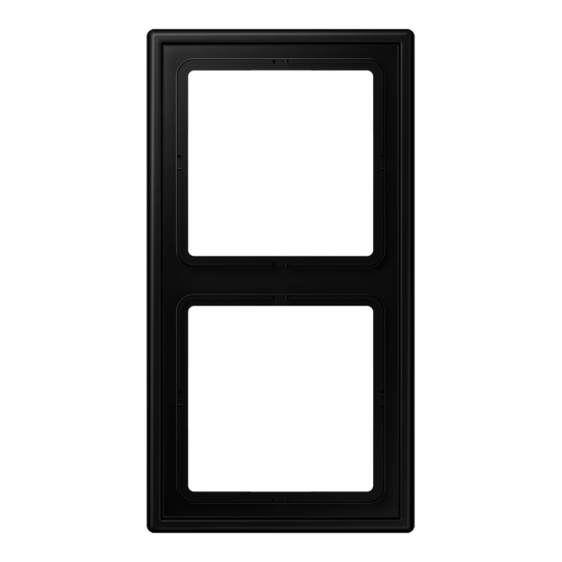 Rama Jung LS982SWM orizontală/verticală 2x (LS990) negru grafit mat