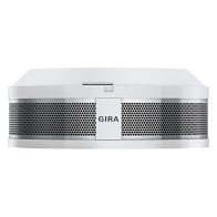 Detector de fum ,Gira 233602 , Dual Q alb pur