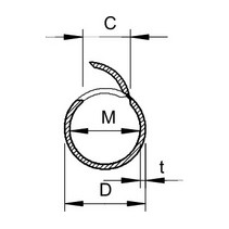OBO Quick-Pipe , PVC, lichtgrau, RAL 7035 .