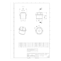 Presetupa Plug-In Spelsberg  ,M20x1,5 metric cu interval de etanșare a orificiilor 8-13mm