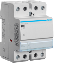 Contactor Hager 2NO  2 poli 63A IP20 AC/DC fara zgomot