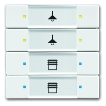 Element de control programabil de 4/8 ori cu câmp de etichetare