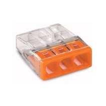 Wago 2273-203 Clema joncțiune 3 x 0,5-2,5mm²  24A  450V  ( 100buc. )