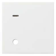 Capac pentru sistem snur de tragere 55 alb pur lucios GIRA 023303